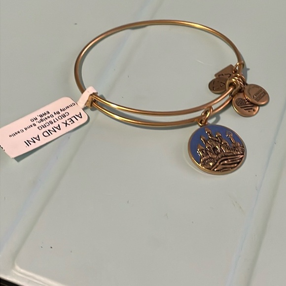 NWT ALEX AND ANI SANDCASTLE BRACELET - Picture 1 of 5